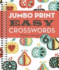 Cover: Jumbo Print Easy Crosswords #6 - Sterling