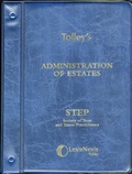 Cover: Administration of Estates - Butterworths Law