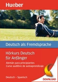 Abbildung von: Hörkurs - Deutsch für Anfänger, Spanisch - Hueber Verlag