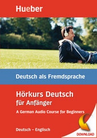 Abbildung von: Hörkurs - Deutsch für Anfänger, Englisch - Hueber Verlag