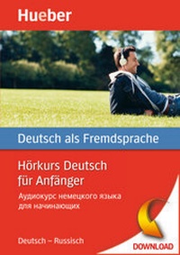 Abbildung von: Hörkurs - Deutsch für Anfänger, Russisch - Hueber Verlag
