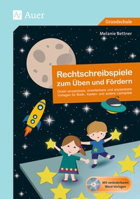 Abbildung von: Rechtschreibspiele zum Üben und Fördern - Auer Verlag in der AAP Lehrerwelt GmbH