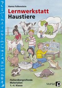 Abbildung von: Lernwerkstatt Haustiere - Persen Verlag in der AAP Lehrerwelt GmbH