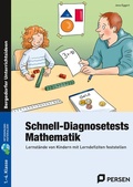 Cover: Schnell-Diagnosetests: Mathematik 1.-4. Klasse - Persen Verlag in der AAP Lehrerwelt GmbH