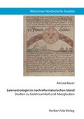 Cover: Laienastrologie im nachreformatorischen Island - utzverlag GmbH