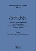 Cover: Propheten der Epochen / Prophets during the Epochs - Ugarit