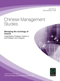 Enlarge image Cover: Special Issue - Emerald Group Publishing Limited