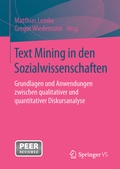 Cover: Text Mining in den Sozialwissenschaften - Springer VS