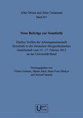 Cover: Neue Beitr&auml;ge zur Semitistik - Ugarit