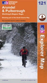 Abbildung von: Arundel and Pulborough - Ordnance Survey