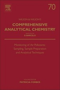 Enlarge image Cover: Monitoring of Air Pollutants: Volume 70 - Elsevier