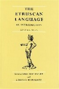Enlarge image Cover: The Etruscan Language - Manchester University Press