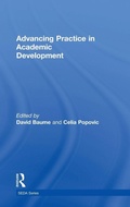 Cover: Advancing Practice in Academic Development - Routledge