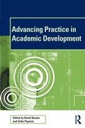 Cover: Advancing Practice in Academic Development - Routledge