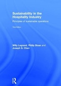 Cover: Sustainability in the Hospitality Industry - Routledge