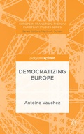 Cover: Democratizing Europe - Palgrave Pivot