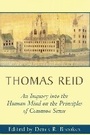 Cover: An Inquiry into the Human Mind on the Principles of Common Sense - Edinburgh University Press