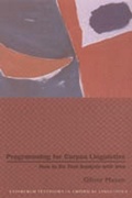 Cover: Programming for Corpus Linguistics - Edinburgh University Press