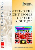 Cover: Getting the Right People to Do the Right Job - Butterworth-Heinemann