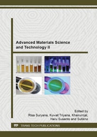 Enlarge image Cover: Advanced Materials Science and Technology II - Trans Tech Publications Ltd