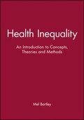 Cover: Health Inequality - Polity Press