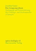 Cover: Das Gongyang zhuan - Harrassowitz Verlag