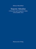 Cover: Sargonic Akkadian - Harrassowitz Verlag