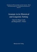 Cover: Aramaic in its Historical and Linguistic Setting - Harrassowitz Verlag