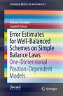 Cover: Error Estimates for Well-Balanced Schemes on Simple Balance Laws - Springer
