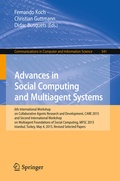 Cover: Advances in Social Computing and Multiagent Systems - Springer