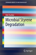Cover: Microbial Styrene Degradation - Springer