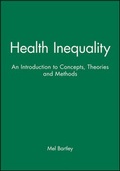 Cover: Health Inequality - an Introduction to Theories, Concepts and Methods - Polity Press