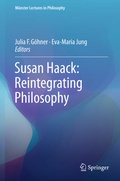 Cover: Susan Haack: Reintegrating Philosophy - Springer