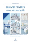 Cover: DIALYSIS CENTRES - An architectural guide - Pabst Science Publishers