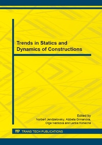 Abbildung von: Trends in Statics and Dynamics of Constructions - Trans Tech Publications Ltd