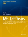 Cover: IAG 150 Years - Springer