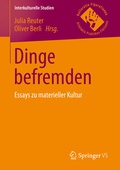 Cover: Dinge befremden - Springer VS