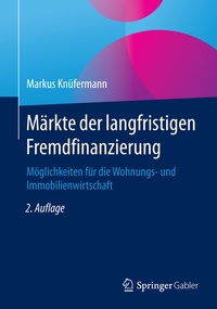 Abbildung von: Märkte der langfristigen Fremdfinanzierung - Springer Gabler