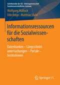 Cover: Informationsressourcen f&uuml;r die Sozialwissenschaften - Springer VS