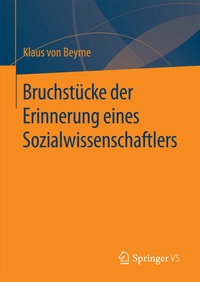 Bild: Bruchstücke der Erinnerung eines Sozialwissenschaftlers - Springer VS