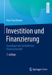 Abbildung von: Investition und Finanzierung - Springer Gabler