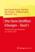 Cover: Otto Sterns Ver&ouml;ffentlichungen - Band 5 - Springer Spektrum