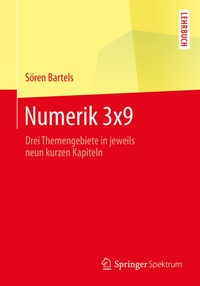 Abbildung von: Numerik 3x9 - Springer Spektrum