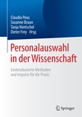 Cover: Personalauswahl in der Wissenschaft - Springer