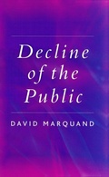 Cover: Decline of the Public - Polity Press