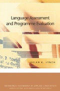 Cover: Language Assessment and Programme Evaluation - Edinburgh University Press