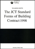 Bild: Walker-Smith on The JCT Standard Forms of Building Contract 1998 - Butterworths Law
