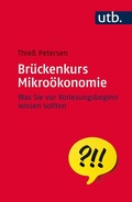 Bild: Br&uuml;ckenkurs Mikro&ouml;konomie - UTB