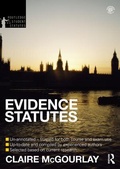 Abbildung von: Evidence Statutes 2012-2013 - Routledge