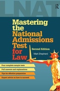 Cover: Mastering the National Admissions Test for Law - Routledge